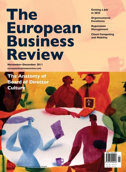 The European Business Review – November – December 2011 Cover