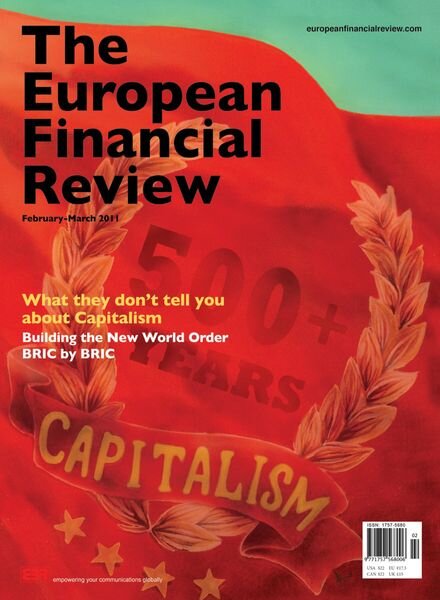 The European Financial Review – February – March 2011 Cover