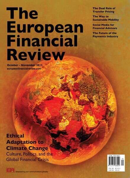 The European Financial Review – October – November 2012 Cover