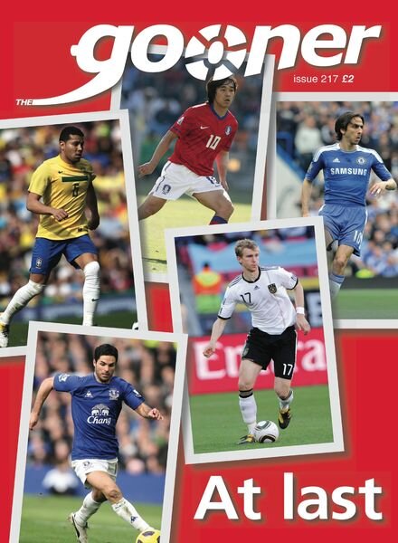 The Gooner – Issue 217 Cover