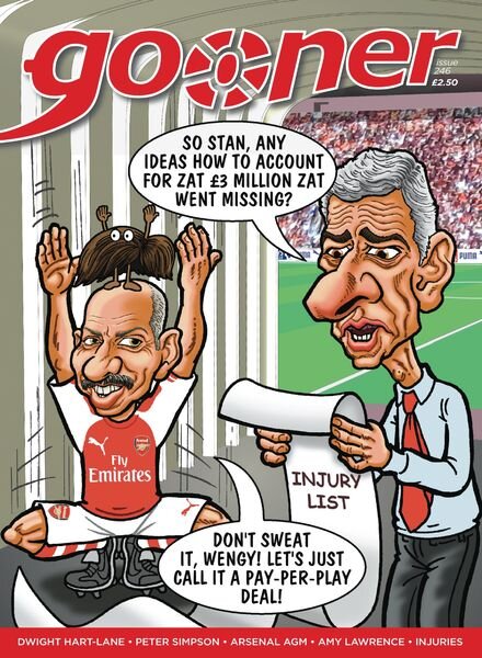 The Gooner – Issue 246 Cover