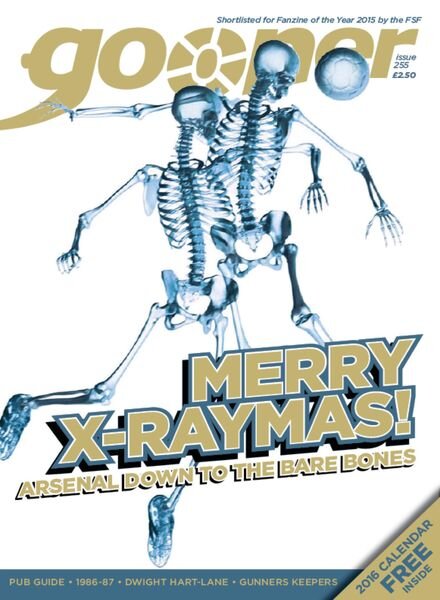 The Gooner – Issue 255 Cover