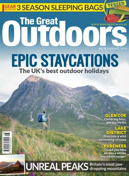 The Great Outdoors – August 2020 Cover