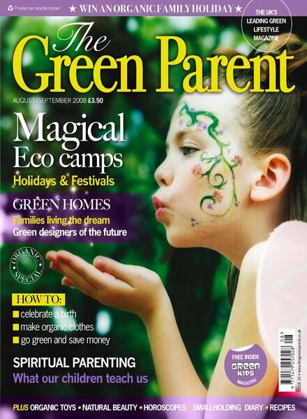The Green Parent – August-September 2008 Cover