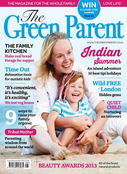 The Green Parent – August – September 2013 Cover