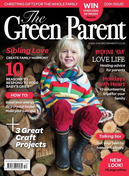 The Green Parent – December 2012 – January 2013 Cover