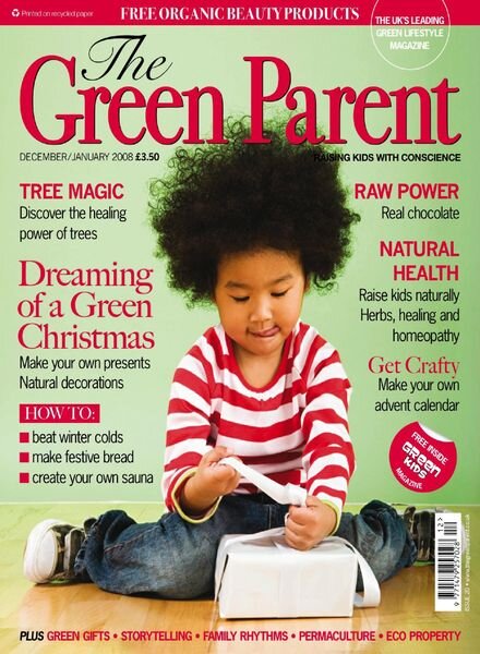 The Green Parent – December-January 2008 Cover