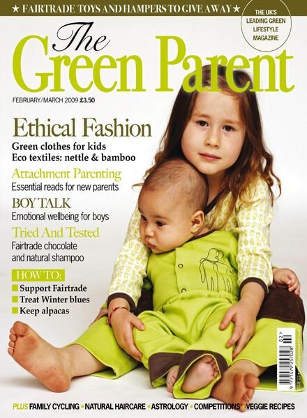 The Green Parent – February – March 2009 Cover