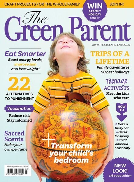 The Green Parent – February- March 2013 Cover