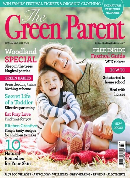 The Green Parent – June-July 2011 Cover