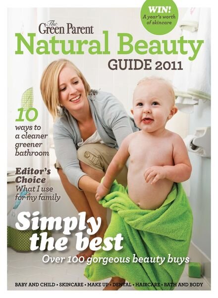 The Green Parent – Natural beauty guide 2011 Cover