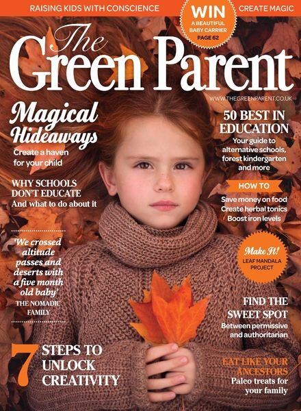 The Green Parent – October – November 2015 Cover