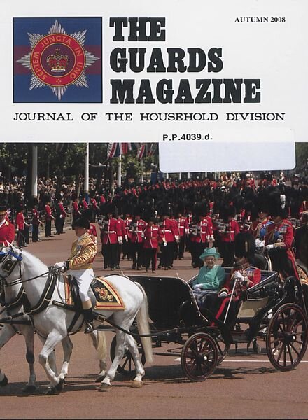 The Guards Magazine – Autumn 2008 Cover