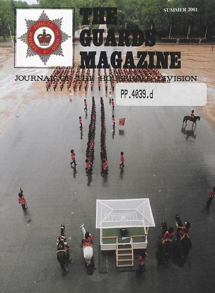 The Guards Magazine – Summer 2001 Cover