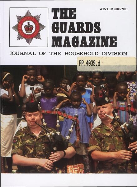 The Guards Magazine – Winter 2000 Cover