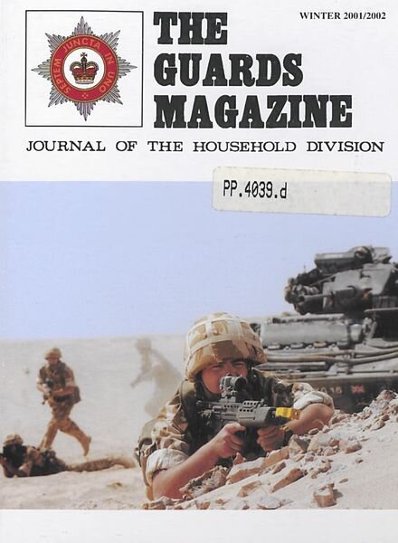 The Guards Magazine – Winter 2001 Cover