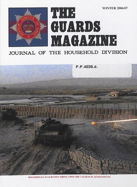 The Guards Magazine – Winter 2006 Cover