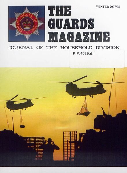 The Guards Magazine – Winter 2007 Cover