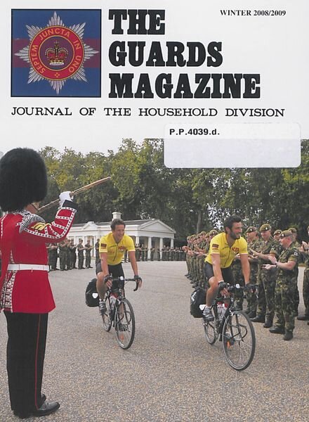 The Guards Magazine – Winter 2008 Cover