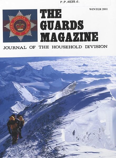 The Guards Magazine – Winter 2011 Cover