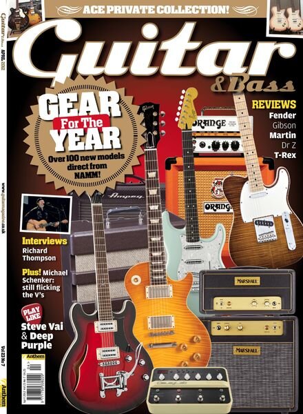 The Guitar Magazine – April 2012 Cover