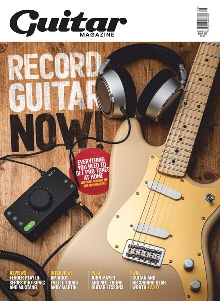 The Guitar Magazine – August 2020 Cover