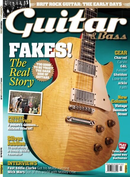 The Guitar Magazine – February 2012 Cover