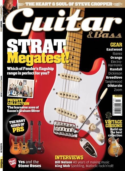 The Guitar Magazine – January 2012 Cover