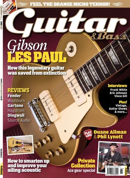 The Guitar Magazine – June 2012 Cover