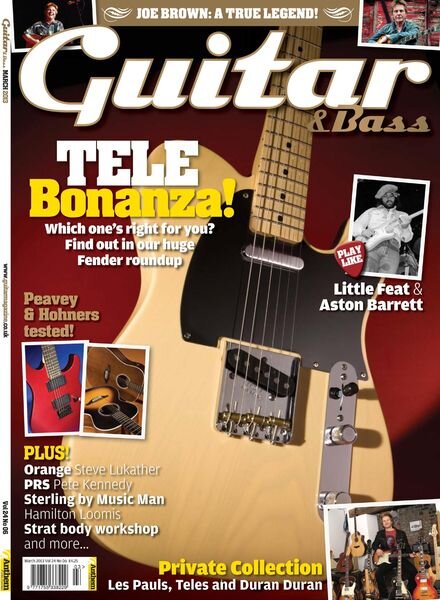 The Guitar Magazine – March 2013 Cover
