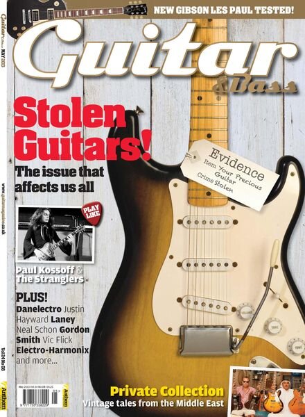 The Guitar Magazine – May 2013 Cover
