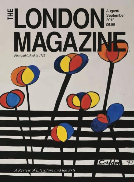 The London Magazine – August- September 2012 Cover