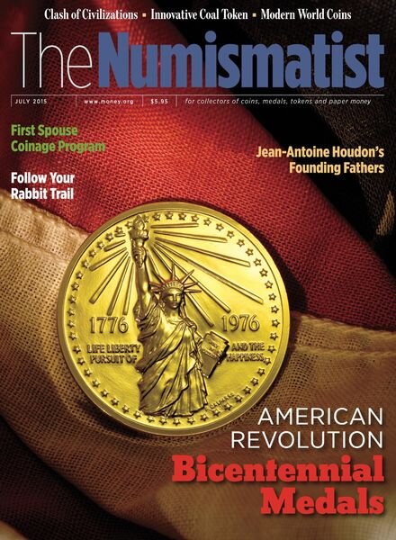 The Numismatist – July 2015 Cover