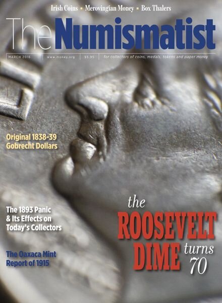 The Numismatist – March 2016 Cover