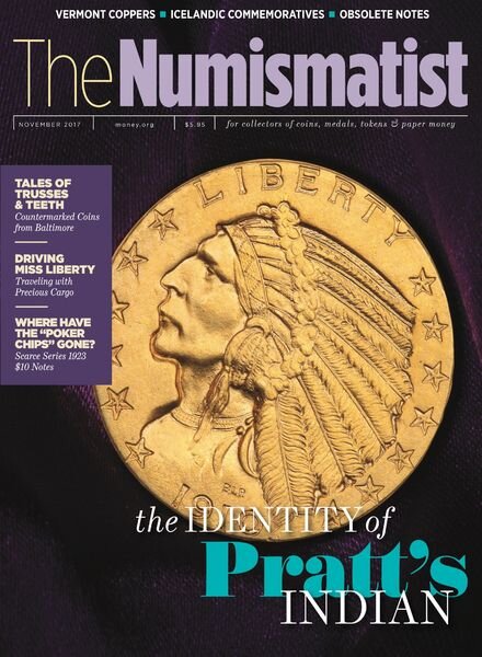 The Numismatist – November 2017 Cover