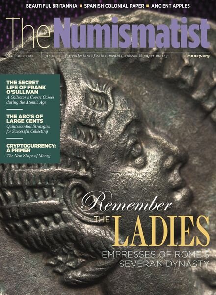 The Numismatist – October 2018 Cover