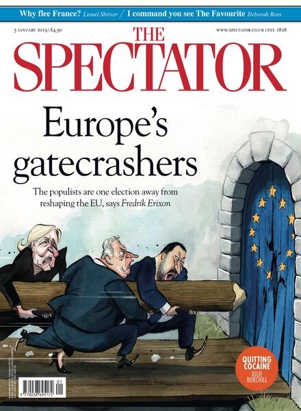 The Spectator – 05.01.2019 Cover