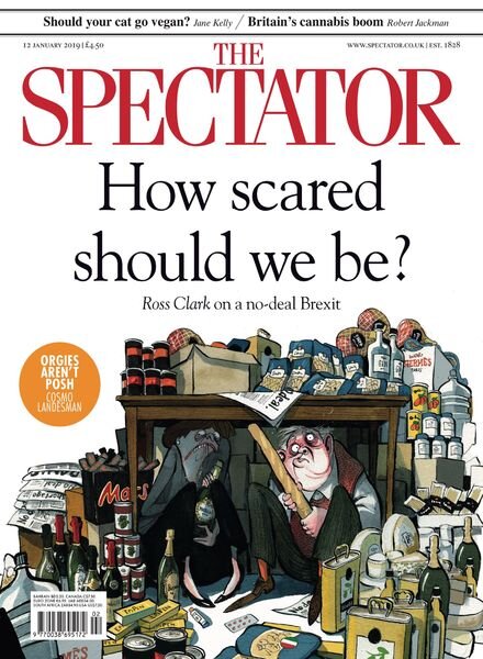 The Spectator – 12.01.2019 Cover