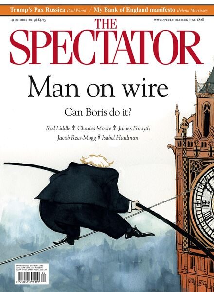 The Spectator – 19 October 2019 Cover