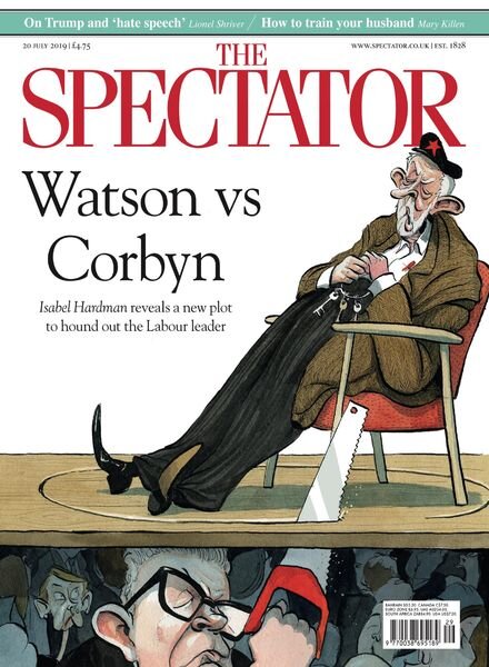 The Spectator – 20 July 2019 Cover