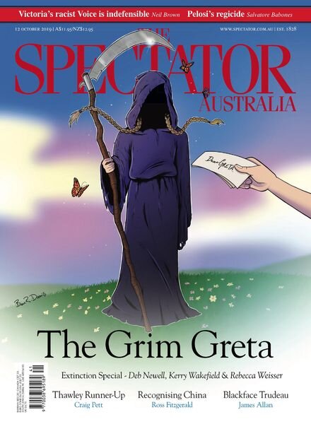 The Spectator Australia – 12 October 2019 Cover