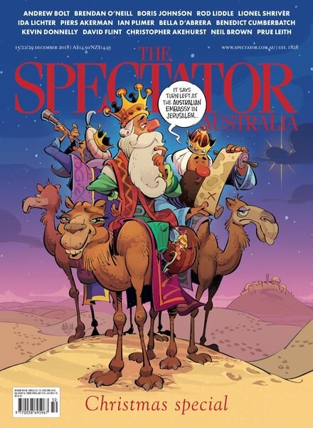 The Spectator Australia – 15 December 2018 Cover