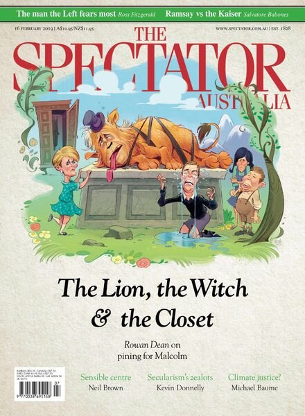 The Spectator Australia – 16 February 2019 Cover