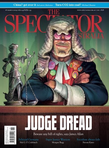 The Spectator Australia – 16 March 2019 Cover