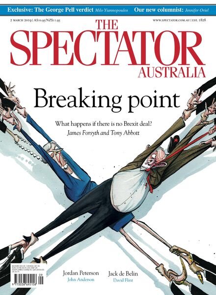 The Spectator Australia – 2 March 2019 Cover
