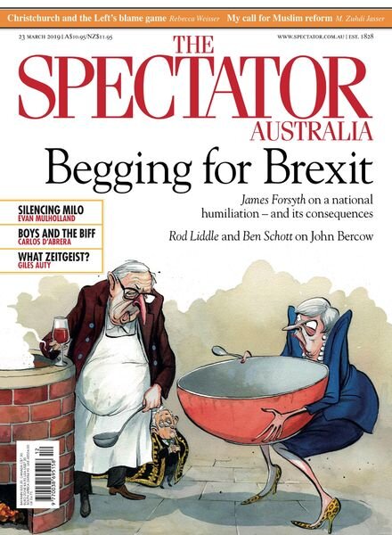 The Spectator Australia – 23 March 2019 Cover