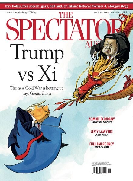 The Spectator Australia – 29 June 2019 Cover
