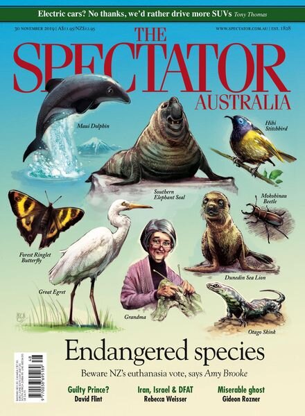 The Spectator Australia – 30 November 2019 Cover