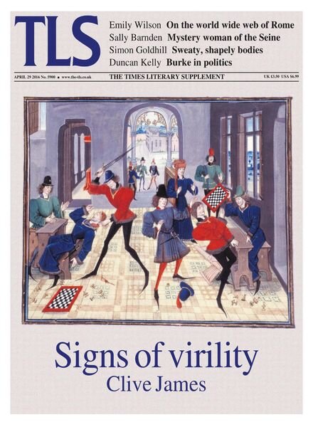 The Times Literary Supplement – 29 April 2016 Cover