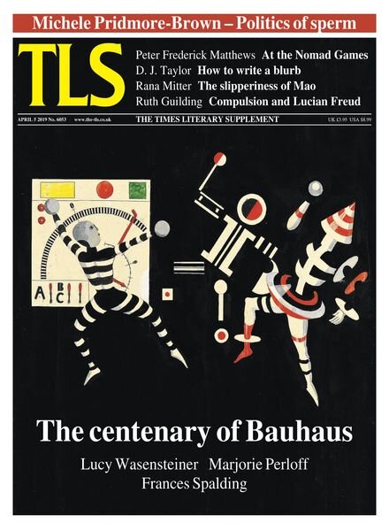 The Times Literary Supplement – April 05, 2019 Cover